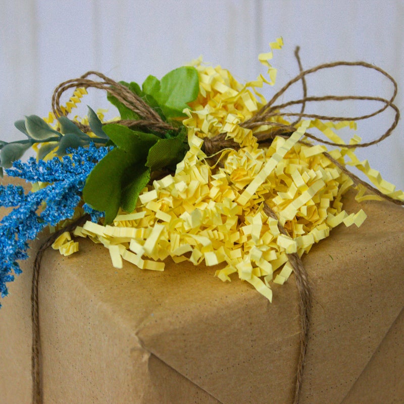 MagicWater Supply MagicWater Crinkle Cut Paper for Gift Baskets - 1/2 LB - Canary - Perfect for Shredded Paper Filler, Basket Filler, Gift Boxes, Bridesmaid Gifts, Christmas Stuffers & More â€“ Ideal for All Occasions - Image 5